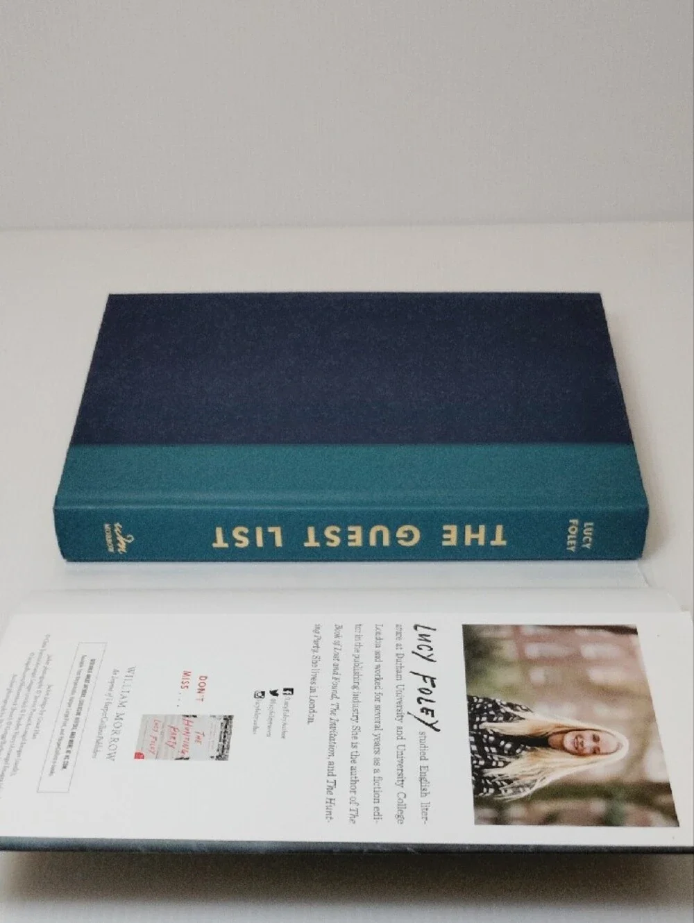Barnes & Noble Black and Yellow 'The Guest List' Coffee Table Book